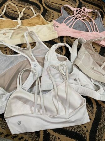 Lululemon Sutiãs Esportivos/Camisetas sem Mangas/Shorts