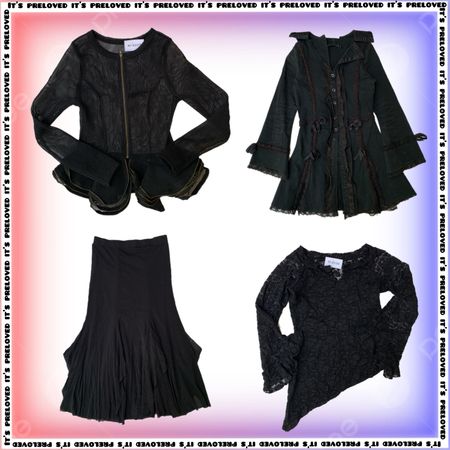 Gothic Cathedral Set - tops, dresses, skirts (SS-1955)