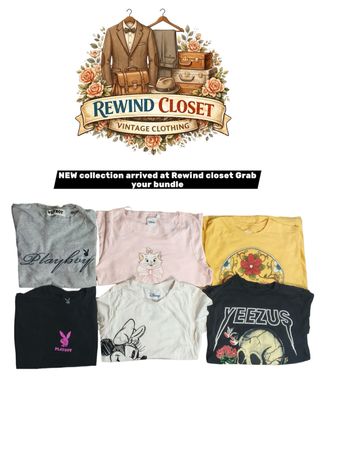 Y2K style Vintage and Graphic Print T-Shirts