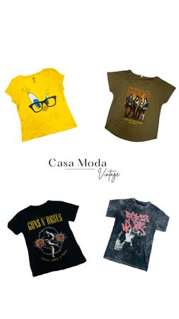 Y2K Mixed Graphic T-Shirts 0902261