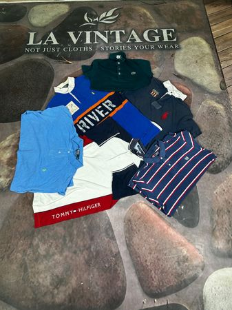 2 button polo -90s fashion retro