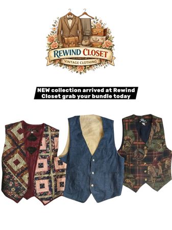 Lot de gilets pour femmes vintage haut de gamme - Styles cottagecore, éclectiques et rétro