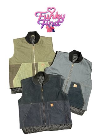 Carhartt Gilet Workwear Vest Upcycle