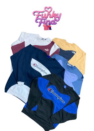 Upcycle Mixed Sweatshirt