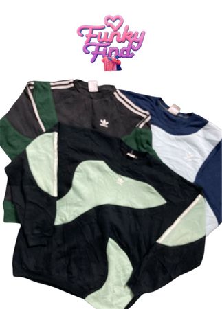 アップサイクル アディダス スウェットシャツ