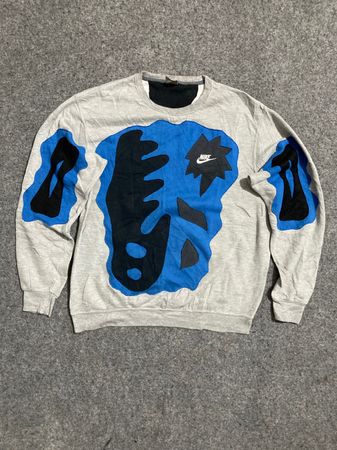 Upcycle Nike Sweatshirt Patchwork