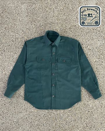 Upcycled Shirt Jacket