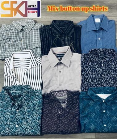 Mix brands button up shirts