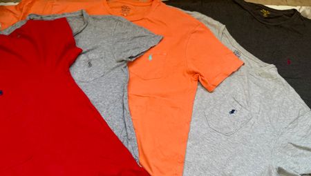 Polo Ralph Lauren pockets t-shirt 14 pcs bundle VH-090