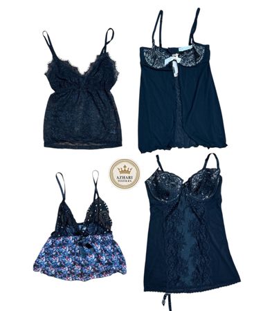 Y2K Black Nighties 15 pcs At 497