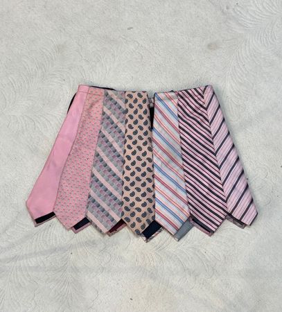 Upcycle Tie Skirt  (RW-02)