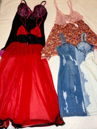 Y2k Dress, Skirts & Tops | V-T338