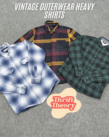Vintage Outerwear Heavy Shirts - (10/02)
