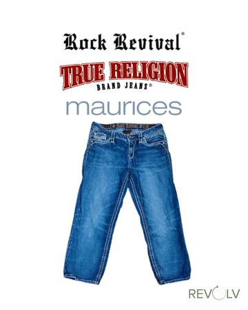 Miss Me l Rock Revival l Maurices Crop Jeans (RMJ-03-EX)