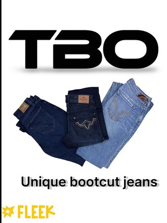 Unique bootcut jeans
