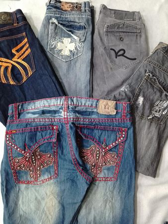 CR6500 Vintage Designer Jeans