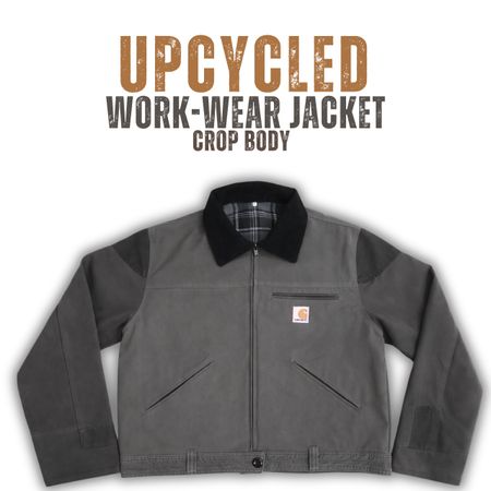 Upcycled Carhartt Canvas Detroit Jacket-moq 15pcs