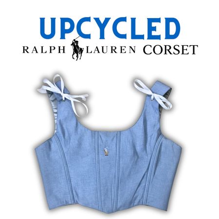 Top Corsetto Polo RL Upcycled - MOQ 15 pezzi