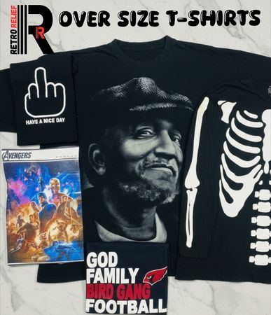 Over size plain & printed T-Shirts