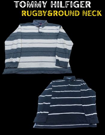 Tommy Hilfiger Rugby&Round neck ❤️ 😍