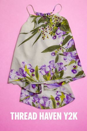 TH # 23 Y2K Sheer Mesh Long Sleeve Top