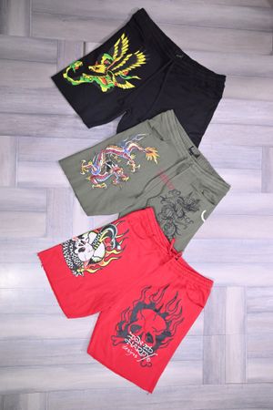 Shorts pour hommes Ed Hardy, couleurs mélangées