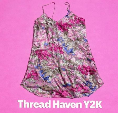 TH # 31 Y2K Abito in Sete e Glitter Mix