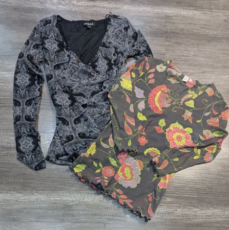 3682 - Y2K Style Blouses