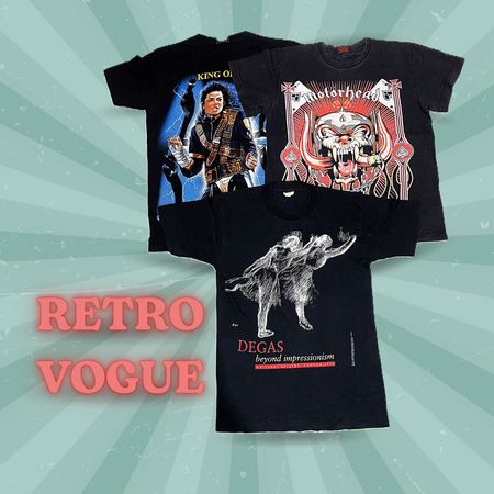 T-shirts graphiques Vintage Legends
