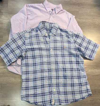 3685 - Ralph Lauren Camisas de Mangas Largas y Cortas