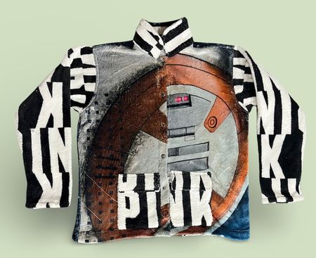 FS-81 Upcycled Baby Blanket Jacket