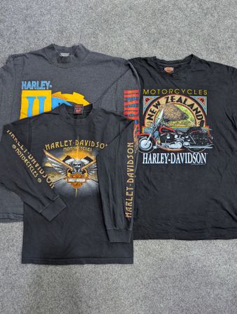 ZV1834 Harley Davidson Long Sleeve T-Shirts