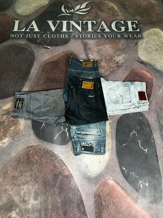 Authentic G star denim jeans vintage washes