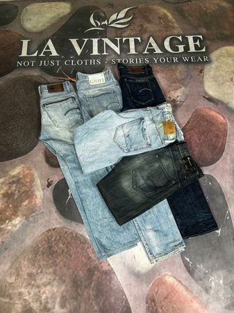 G star designer Men’s denim lot -High quality European styles