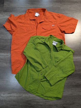 3696 - Columbia Patagonia ハーフおよびロングシャツ