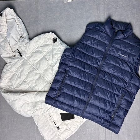 Jaqueta acolchoada de marca (ZRS:205)