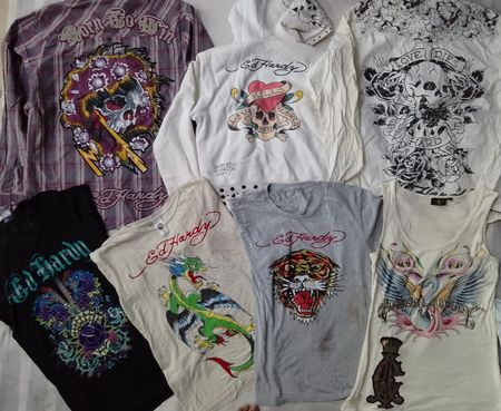 CR6531  Vintage Ed Hardy Mix Bundle