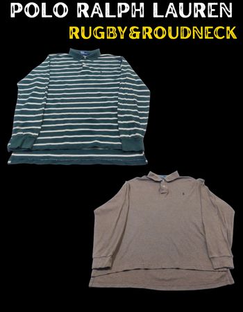 Polo Ralph Lauren Rugby & Round Neck Shirts❤️ 😍
