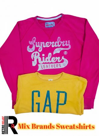 Mix brands sweatshirts