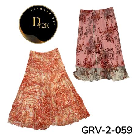 2000s Y2K Poly Skirts Collection – Mixed Styles (GRV-2-059)