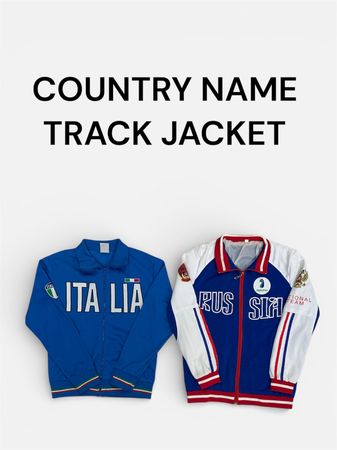 COUNTRY NAME TRACK JACKET