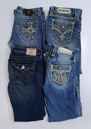 MM/RR/TR Jeans évasés/bootcut 7Pcs (RV # 289)