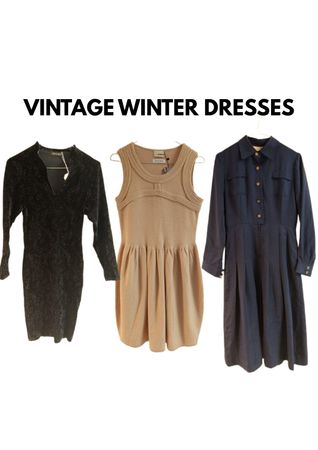 Vintage winter dresses