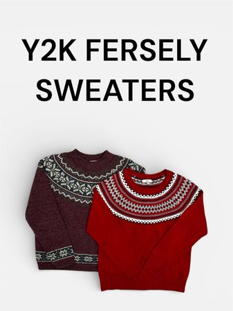 Y2K FERSELY SWEATER