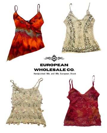 Y2K Festival Mix Cami Tops