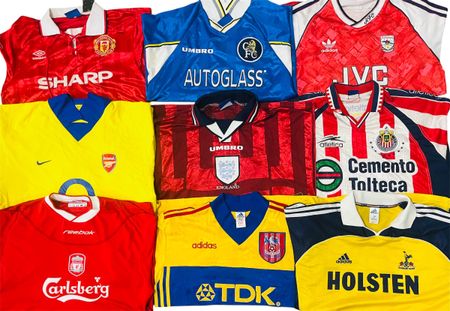 Camisa vintage de futebol