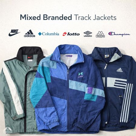 Mixed Branded Jackets Inc Nike Adidas Columbia