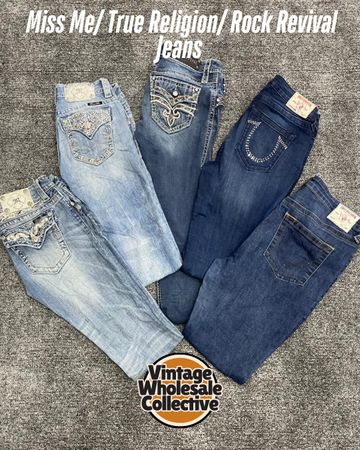 Miss Me/ True Religion / Rock Revival Jeans - (12/02)