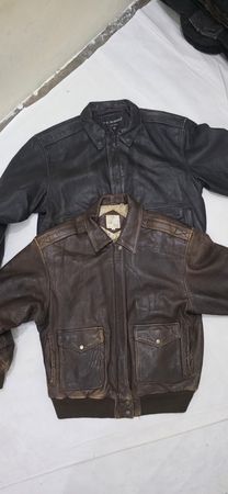 Men's vintage flight/bomber leather jackets