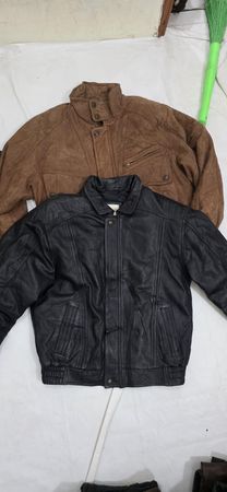 Men's vintage bomber light weight leather jackets